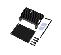 For Raspberry Pi 4 Model B Aluminum Case(Without Fan and Motherboard)