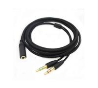 For Razer Earphone Audio Cable Headphone Adapter Splitter Headset Microphone for Razer Electra/kraken Pro 7.1 V2/hamme
