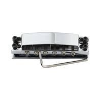 For Ric-ken-for Bac-ker Style Cubierta de puente de guitarra y placa base RK-100 Cromo