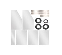 For Snapmaker U1 Top Cover Insulated and Dustproof Transparent Enclosure Upgraded 3D Printer Parts for Snapmaker U1