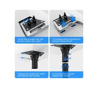For Starlink Gen 3 Dish Pipe Adapter, Pole Mount Accessories, Wall Roof Pole Mounting Adapter