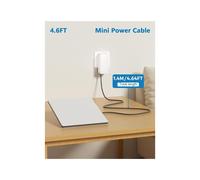 For Starlink Power Cable 60W AC to Adapter 30V 2A Output 18AWG Wire Plug and with Port Waterproof EU PLUG