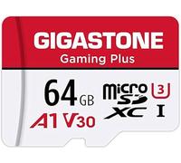 【For Switch 1 Only】 GIGASTONE 64GB Tarjeta de Memoria Micro SD con Adaptador, Gaming Plus, A1, U1 C10 Clase 10 95MB / s, Full HD Disponible, Tarjeta de Memoria Micro SDXC UHS-I