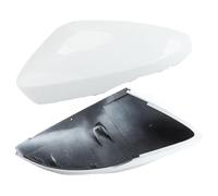 For T-ROC 2018-2022 tapas de espejo de puerta reemplazo de la cubierta de la carcasa del espejo retrovisor(Left driver White)