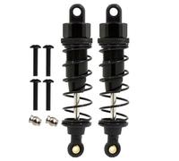 For Tamiya CC01 For HSP 2-Piece L70mm Suspension Metal Shock Absorber For Spring Damper Track RC Car Accessory Upgrade Parts Y02 Modelos Amortiguador RC(Black)