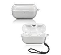 For Technics EAH-AZ100&EAH-AZ100E-S&EAH-AZ100E-K - Funda de TPU suave con cordón, impermeable, a prueba de golpes y resistente a los arañazos, transparente
