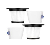 For The BBT BAMBOOST Dust Container Filters Filter Replacement Parts Vacuum Cleaner Replacement Handheld Cordless Vac Spare Parts Accessories, for Vacuum ORFELD V20 INSE N6S N6 (2pcs)