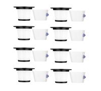 For The BBT BAMBOOST Dust Container Filters Filter Replacement Parts Vacuum Cleaner Replacement Handheld Cordless Vac Spare Parts Accessories, for Vacuum ORFELD V20 INSE N6S N6 (8pcs)