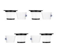 For The BBT BAMBOOST Dust Container Filters Filter Replacement Parts Vacuum Cleaner Replacement Handheld Cordless Vac Spare Parts Accessories, for Vacuum ORFELD V20 INSE N6S N6 (4pcs)