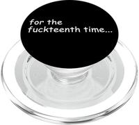 For The Fuckteenth Time Sign I Don't Know I Just Work Here PopSockets PopGrip para MagSafe