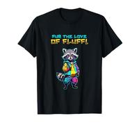 For The Love of Fluff I Anthro Axolotl Character Artwork Camiseta