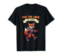 For The Love of Fluff I Anthro Axolotl Character Artwork Camiseta