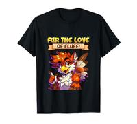 For The Love of Fluff I Anthro Bird Character Artwork Camiseta