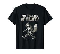 For The Love of Fluff I Anthro Fox Character Artwork Camiseta