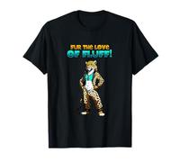 For The Love of Fluff I Anthro Leopard Character Artwork Camiseta