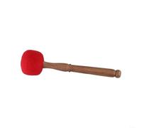 For Tibetan Buddhist Meditation Sound Striker Wooden Singing Bowl Mallet (Red S Size)