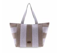 FOR TIME Bolsa de Verano Grande de Lona para Mujer, Bolso de mano y hombro con Asa para Playa, Compras y Viajes Sonia Multicolor