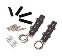 For Tooy-ful 2x for Alni-co V for Hum-ubcker Pickup Bridge Neck Set for piezas de bajo Jazz JB de 4 cuerdas