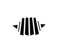 For Toyota For Prius 30 XW30 2010~2015 Pillar Stickers B C Column Posts Car Window Trim Cover(Black)