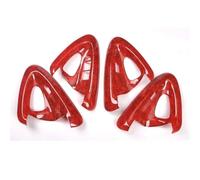 For Toyota RAV4 2009-2012 LHD Car Interior Door Handle Window Lift Switch Panel Bezel Trim Styling HRQCTIM(Peach Color)