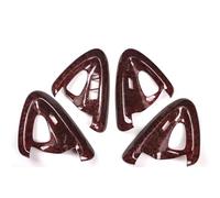 For Toyota RAV4 2009-2012 LHD Car Interior Door Handle Window Lift Switch Panel Bezel Trim Styling YIJIAVSX(Agate Color)