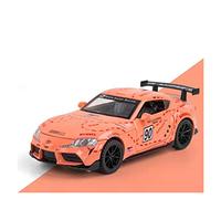 For Toyota Track Edition 1 32 Modelo Masculino Bebé Simulación Tire hacia Atrás Colección Coches Metal Coche Deportivo Miniaturas De Automoción(B)