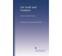 For truth and freedom: Poems of commemoration,