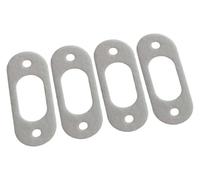 For Vaillant for Ecotec Pro 24 28 sello de electrodo placas de fibra cerámica junta de sellado Juego de 4 for reparación de caldera 981330