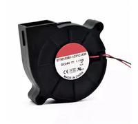 For ventilador de impresora 3D 5015 24V 0.41A ventilador de doble rodamiento de bolas ventilador de refrigeración centrífugo EF50152B1-1C01C-A99
