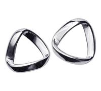 for Women, S925 Korean Fashion Personality Triangle Geometric Earrings Female One Pair