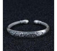 For Women, S990 National Retro Foot Thai Craft Women's Adjustable Six-Word Mantra Ornaments Chinese Clothing Accessorie