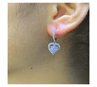 for Women Wedding Trend Eternity Dangle Classic Ear Jewelry High-End Earrings