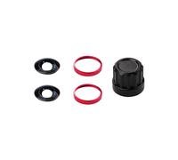 For X5 Camera Replacement Kit Front Glass Lens & Metal Aluminum O Circle Ring for Enhanced Performance