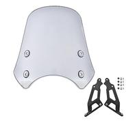 For XSR900 Windshield Windscreen For Yamaha For XSR 900 2016 2017 2018 2019 2020 2021 Motorcycle Wind Deflector Flyscreen with Bracket,Parabrisas de Motocicleta