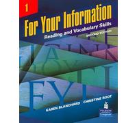 For Your Information: Reading and Vocabulary Skills, DVD (Levels 1 and 2) [Alemania] [VHS]