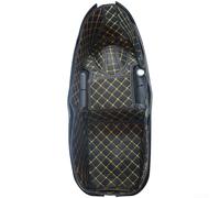 For Zontes - Almohadilla de asiento de motocicleta 368G 2024 con cubierta de cuero impermeable, soporte acolchado y base antideslizante texturizada