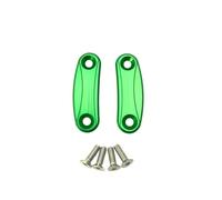 For ZX10R espejo retrovisor bloque de placas Base tapas 2011-2015 espejos montajes cubierta decorativa(Green)