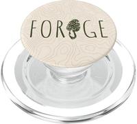 Forage for Morel Mushroom Foraging Shroom Hunting Morchella PopSockets PopGrip para MagSafe
