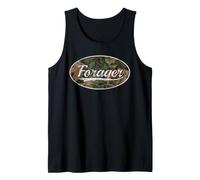 Forager Camouflage Mushroom Hunting Design Camiseta sin Mangas
