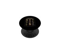 Forager's Field Guide Setas comestibles Vintage Botanical PopSockets PopGrip Adhesivo
