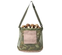 Foraging Bag, Ajustable Strap Pouch, Outdoor Harvest Carrier, Phone Pocket Utility Pack, for Nature Lovers Outdoor Enthusiasts Students Hobbyists Forest Trail Mountain Park Exploration Use