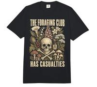 Foraging Club Casualties Nature Quote Funny Botanical Humor Comfort Colors Adult Heavyweight T-Shirt