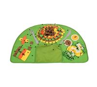 Foraging Mats, Slow Feeder Puzzle, Interactive Feeding Pad with Enrichment Design, Sturdy and Pets Safe Materials, Pet Supplies for Puppy, Dogs, Training, Boredom, Home Use, 29.13x18.5 Inches