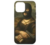 Forajido Enmascarado Mona Lisa Carcasa para iPhone 12 Pro MAX