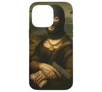 Forajido Enmascarado Mona Lisa Carcasa para iPhone 14 Pro MAX