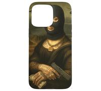 Forajido Enmascarado Mona Lisa Carcasa para iPhone 15 Pro MAX