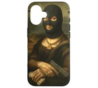 Forajido Enmascarado Mona Lisa Carcasa para iPhone 16