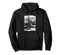 Forajidos, Bonnie Parker y Clyde Barrow Sudadera con Capucha, Unisex para Adultos, Negro, XXL