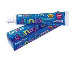 Foramen Gel Dentífrico Junior Flúor y Calcio 50ml
