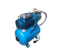 FORAS AQUASET JA106N - Bomba centrífuga autocebante de 230 V, 1,0 kW (1 HP), 70 l/min, altura de extracción de 51 m, sistema de presión automático con caldera de membrana de 24 l, fabricado en Italia